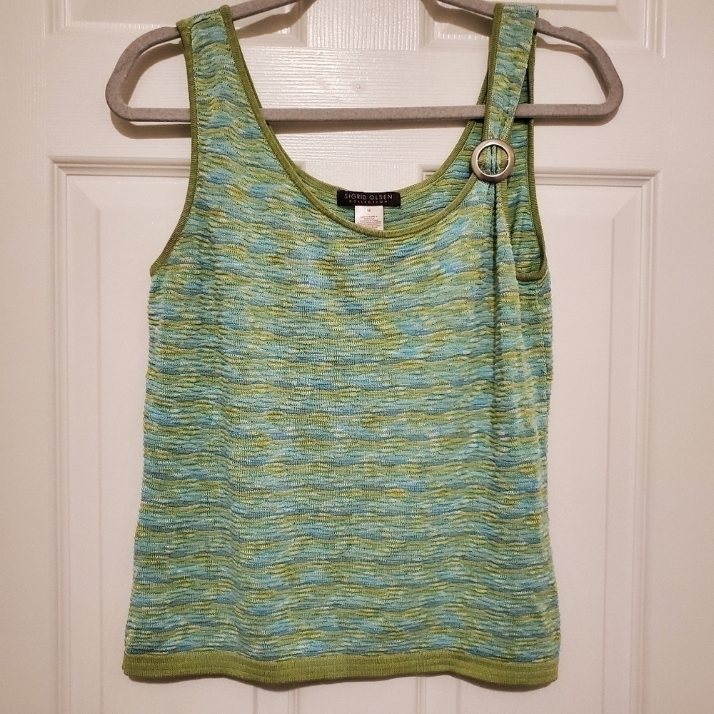 Sigrid Olsen Collection tank top Sz M